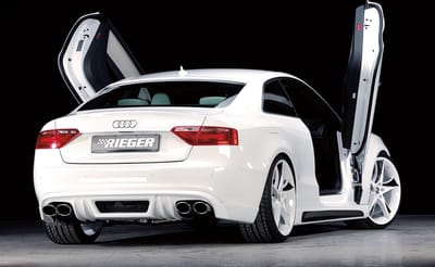 RIEGER - PERFORMANCE REAR DIFFUSER - AUDI A5 / S5 B8 CABRIO / COUPE - PRIMER