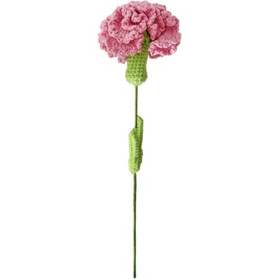 Bloemen Handgeweven Wol Simulatie Bloemenboeket Anjers Decoratie