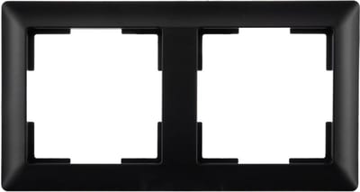 ION industries afdekraam 2-voudig - J1 mat zwart (80.301.216)