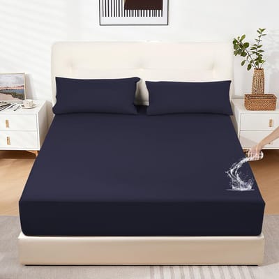 Waterdichte Matrasbeschermer 180x200 - 100% Bescherming tegen Vloeistoffen - TPU Hoeslaken met Elastiek - Anti Allergie & Stofdicht - Ideaal voor Kinderen, Huisdieren en Volwassenen - Matrashoes Protector