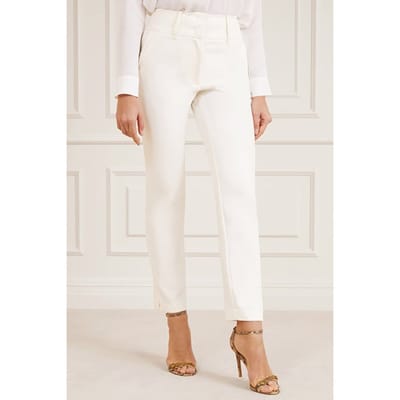 GUESS Marciano By  Shelly Pant Warm Formal White Taglia: 38 | Pantaloni da completo Outlet | Donna | Bianco