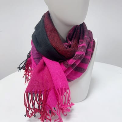 L-200cm*70cm Dames Lamswol Sjaal voor Herfst en Winter