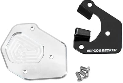 Hepco Becker Bmw R 12/s 24-25 Zijstandaard Verlenging Zilver