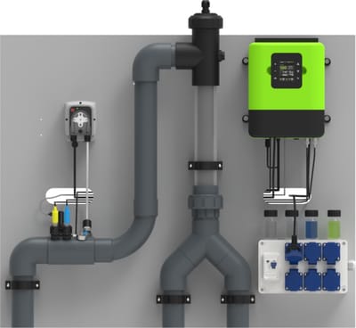 Paneel Sugar Valley OX 1 zonder UV zwembadwaterbehandeling