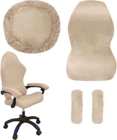 Comfortabele Gaming Stoel Bekleding Set met Armleuningen, Rugleuning en Zitting - Antislip, Afneembaar en Wasbaar voor Optimale Ondersteuning tijdens het Gamerspel