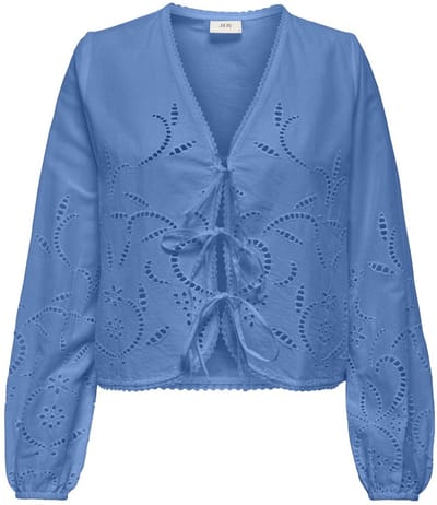 JDYEVELINE L/S ANGLAISE TOP WVN