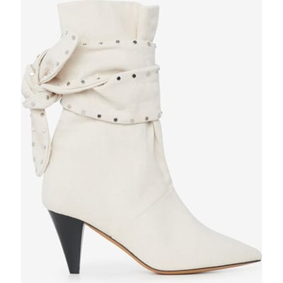 IRO Paris Nori Item In Rtw Dn Denim Off White Size: 37 | Boots Outlet | Dames | Ecru
