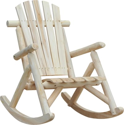 Outsunny - Schommelstoel - Weerbestendig - Ergonomisch gevormd