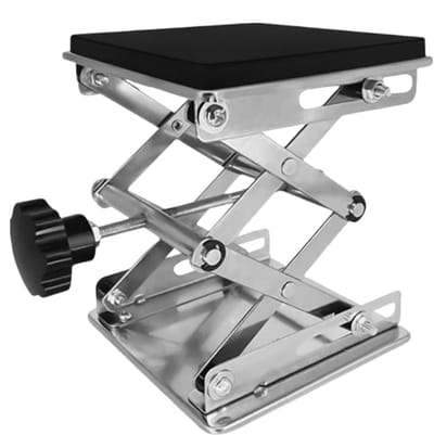 Scharenkrik - Werkbank Lift - Apparaten Verplaatsen - Verstelbare Hoogte - 5-15.5 cm - Zilverkleurig