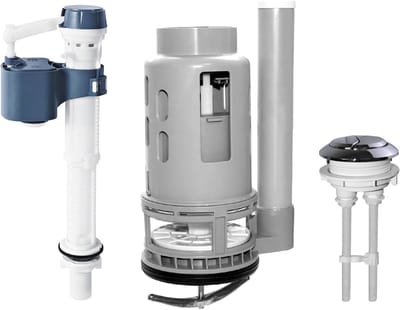 Toiletreparatieset - Spoelklep Kit - Toilet Onderhoud - Dubbele Spoelklep - 3 inch - Niet gespecificeerd