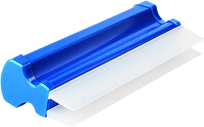 Raamaftrekker - Schoonmaakgereedschap - Gladde oppervlakken reinigen - Dubbele siliconen schraper - 20 of 30 cm - Zwart