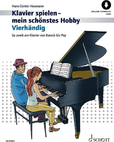 Schott Music Vierhändig - Bladmuziek voor toetsinstrumenten
