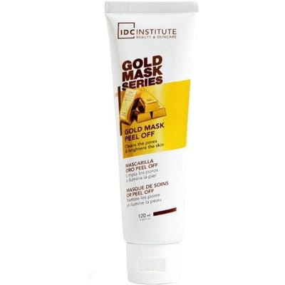 Peel-off masker - IDC INSTITUTE - Geel - 120ml - Zonder parabenen - Alle huidtypes geel