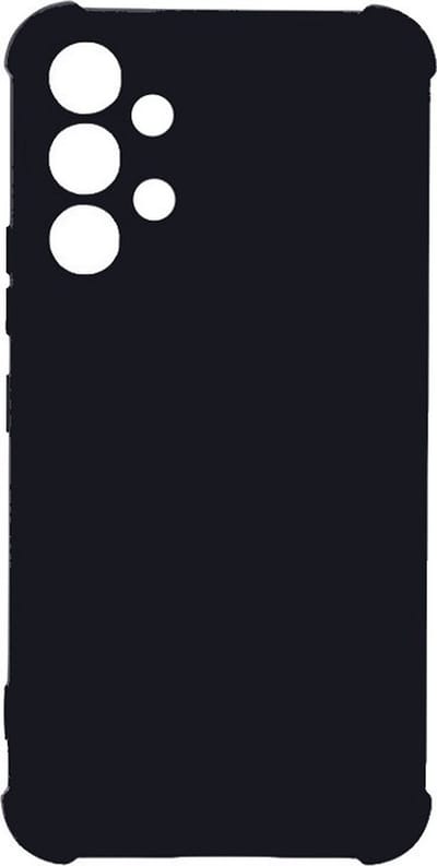 Siliconen Antishock hoesje geschikt voor Samsung Galaxy A34 5G | Bumpercase Back Cover | TPU Case Backcover Beschermhoes | Zwart