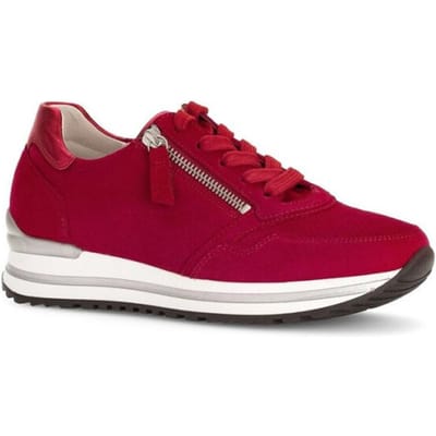 Gabor 528 Sneakers - Nubuck - Dames - Rood