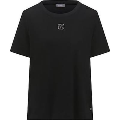 Shirt ronde hals Van BASLER zwart