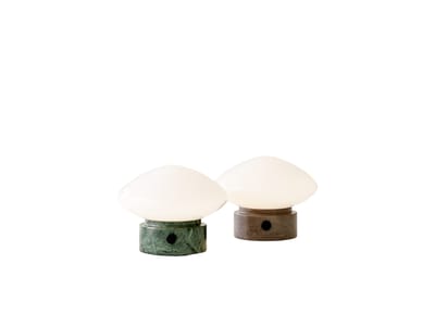&Tradition Mist AP21 Draagbare Lamp Grigio Caldo/Opaalglas