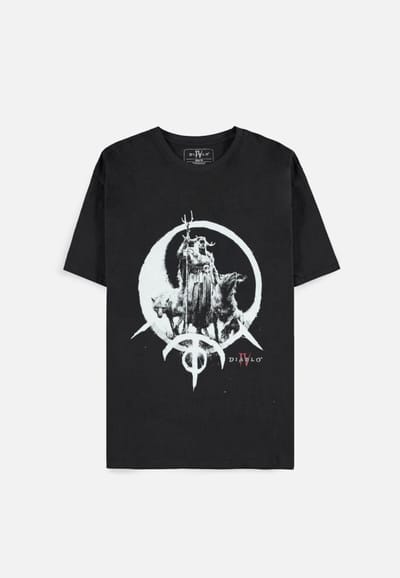 Diablo 4 - Druid T-shirt zwart S Katoen - Fan merch, Gaming