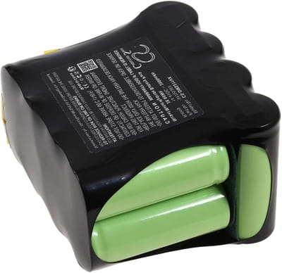 Vervangende Batterij - Accu Energiebron - Huishoudelijk Gebruik - Hoge Capaciteit 2000mAh - 14.4 Volt - Zwart