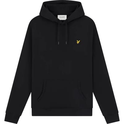 Lyle and Scott Zwarte Hoodie - Maat XL - Heren - Hoodies