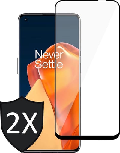 Screenprotector geschikt voor OnePlus 9 Pro - 2x FullGuard Screen Protector