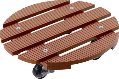 Plantenroller Ø 300 mm met 60 kg Draagkracht - Outdoor Roller met Wieltjes