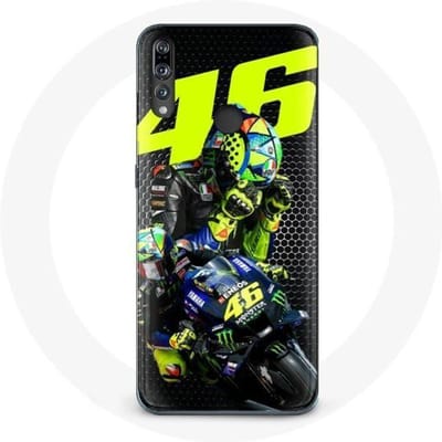 Coque pour Huawei p30 lite Valentino Rossi motoGP 46 Pilote de vitesse