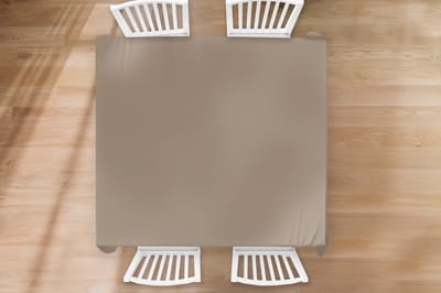 Tafelkleed - Tafellaken - 180x180 cm - Bakery brown - Interieur - Aardetinten - Binnen en Buiten