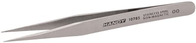 Pincet Recht Fijn – 125 mm – RVS – Niet-Magnetisch – Slank Precisieontwerp Voor Solderen, Elektronica, Modelbouw En Fijn Montagewerk – Nauwkeurige Grip Voor Kleine Componenten En Detailwerk [10785]