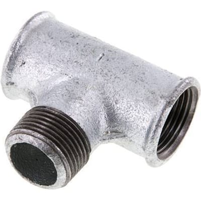 T-koppeling R1'' Buitendraad x Rp1'' Binnendraad 25 bar (351.25psi)