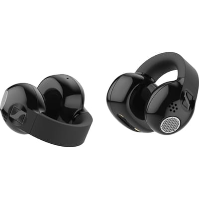 Sennheiser ACCENTUM Clip True Wireless Open Earbuds - Black