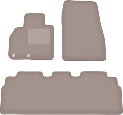 Beige veloursmatten voor: Renault Espace Initiale (2015-)