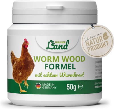 HÜHNER Land - Kruidenformulie voor kippen - met echt alsemkruid - 50g