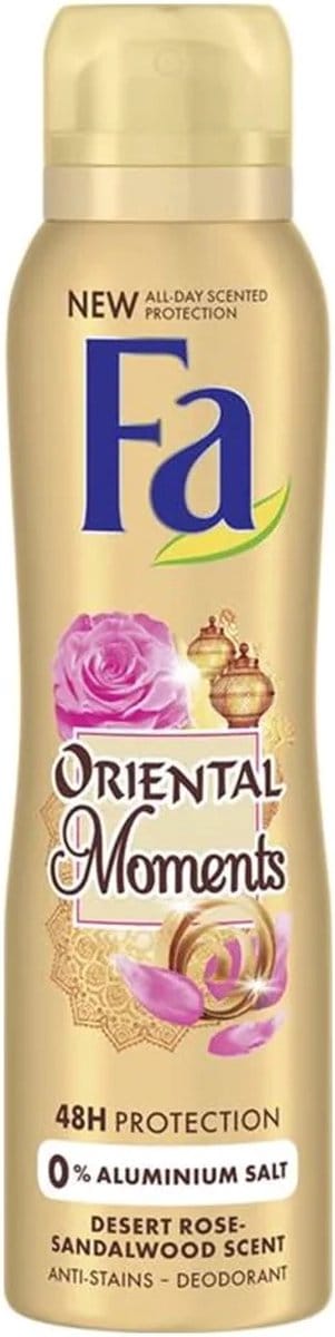 Fa - Deodorant - Spray - Oriental Moments - Desert Rose-Sandalwood Scent - 150ml