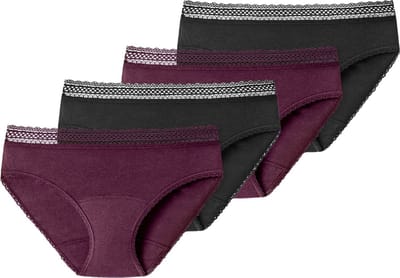 Schiesser Dames menstruatie slip 4 pack Secret Care