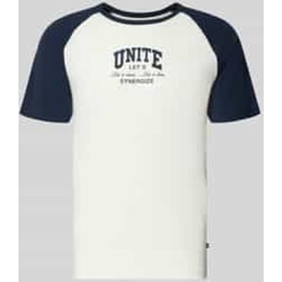 s.Oliver  T-shirts Offwhite Taglia: XL | T-shirt stampate Outlet | Uomo | Bianco