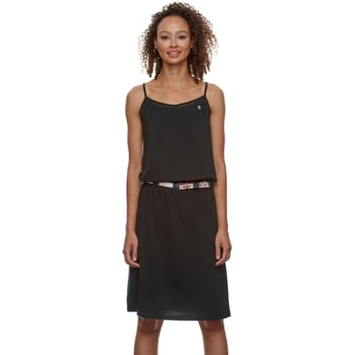Ragwear jurk tyuna Zwart-L (40)