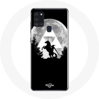 Samsung Galaxy A21S hoesje Zelda Moon