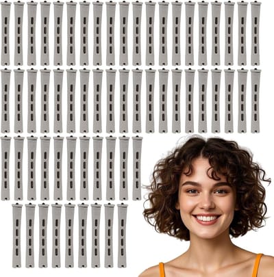 60 Stuks Perm Staven voor Lange Krullen, Duurzaam Ontwerp voor Mooie Krullen, Golven en Volume, 1.5 x 8.3 cm, Ideaal voor Haarstyling en Krultechnieken