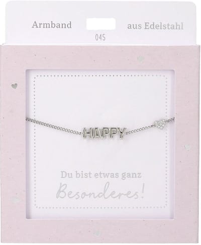 Depesche armband zilver vriendschap cadeau voor meisjes.