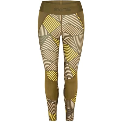 Skins Nauwsluitende 7/8-legging voor dames (Groen)