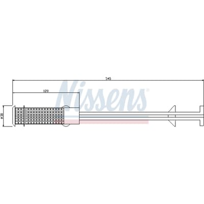 Droger, airconditioningsysteem NISSENS 95407
