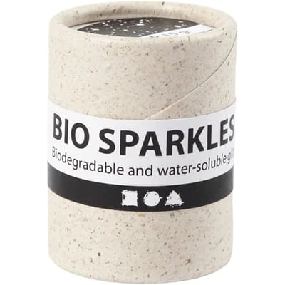 Creativ Company Bio Glitter 10gr Zwart