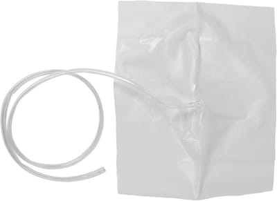 Dakregenverzamelaar met Afvoerbuis - Regenton Inklapbaar - Daklekkages Beheren - Weerbestendig UV-bestendig - 60 x 50 cm - Transparant