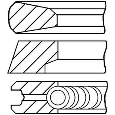 Goetze Engine Zuigerveren set GOETZE 0843440000
