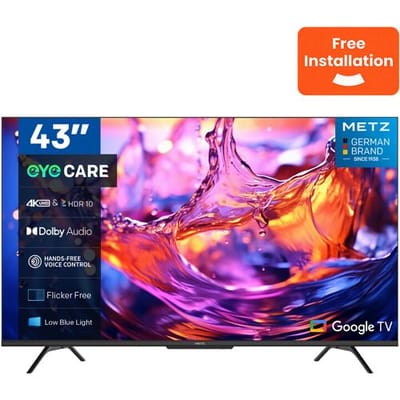 METZ 43" Flat screen TV LED 4K Blue 43MUE7102 MUE7102 Series - 43" LED-backlit LCD TV - 4K