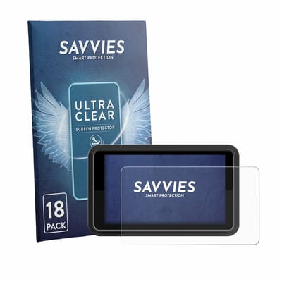 Savvies - Screenprotector voor Atomos Ninja TX GO 5" - Folie Beschermfolie transparant 18 Stuks