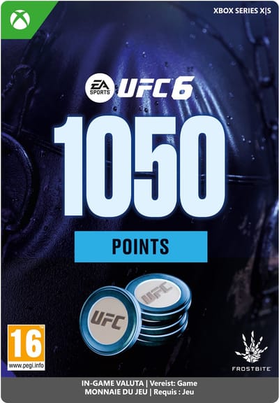 UFC 6 - 1050 Points - Xbox Series X|S Download - Currency