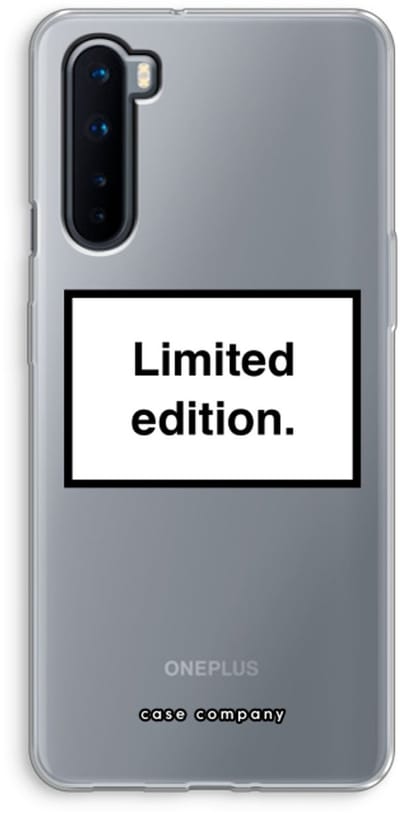 Case Company® - Hoesje geschikt voor OnePlus Nord hoesje - Limited edition - Soft Cover Telefoonhoesje - Bescherming aan alle Kanten en Schermrand