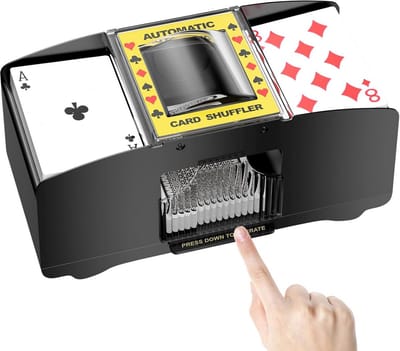 Automatische Kaartenschudder Elektrisch voor 1 of 2 Spellen